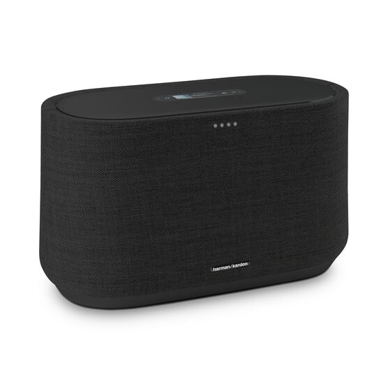 Harman Kardon Citation 300 - Black - The medium-size smart home speaker with award winning design - Hero