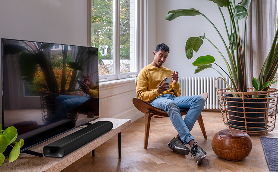 feature BluetoothandWiFibuiltinwithAirPlayChromecastbuiltinandSpotifyConnect